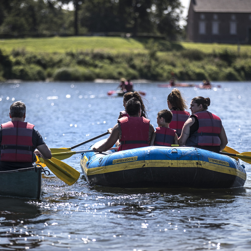 Wateractiviteiten in de Maasvallei