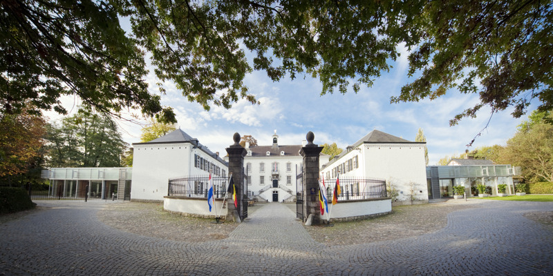 Aanzicht Kasteel Vaalsbroek in Vaals