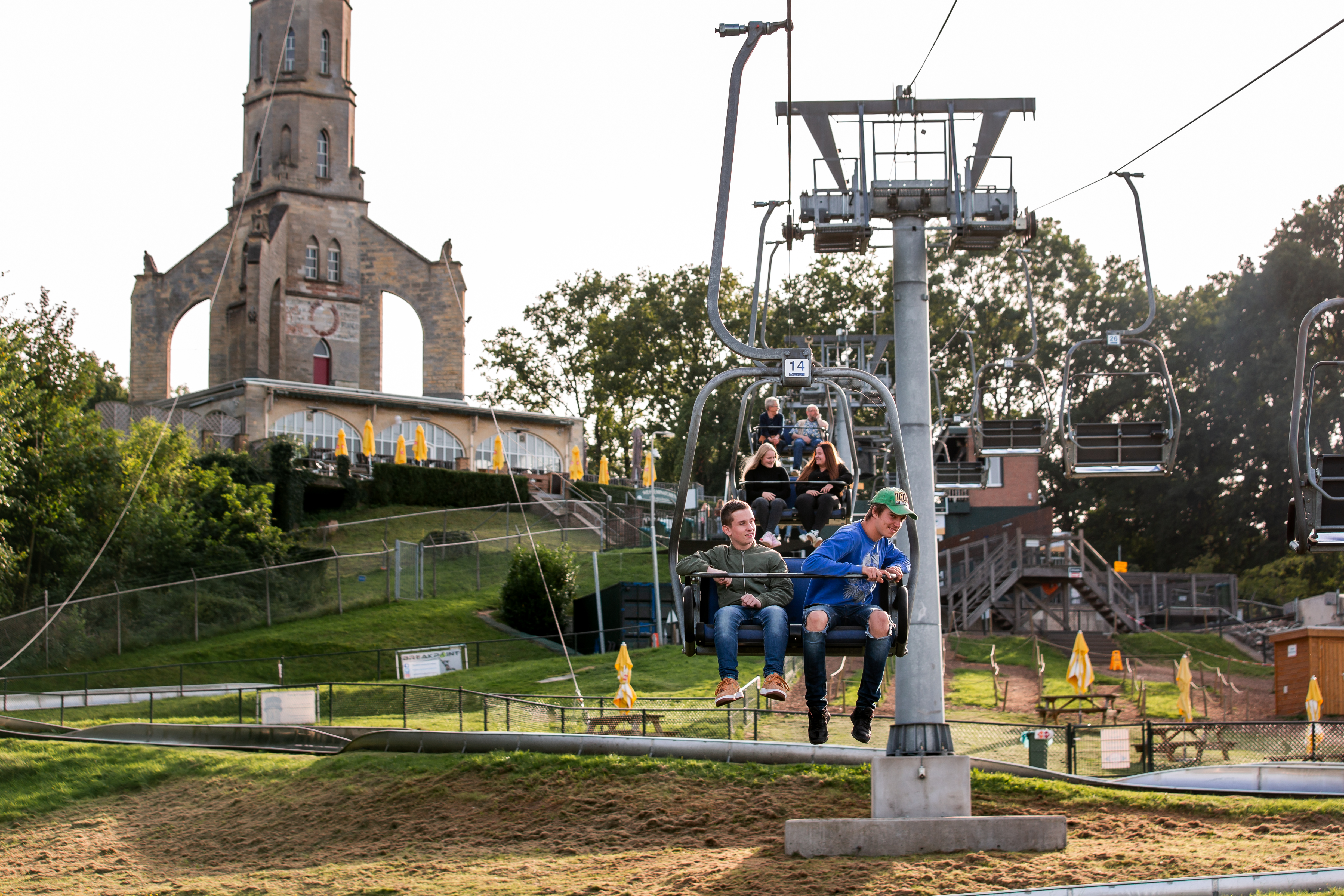 Kabelbaan Attractiepark Valkenburg